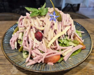 Photo d'une entrée maison du restaurant L'Art de Vivre à Moosch dans le Haut-Rhin en Alsace