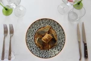 Filet de bar sauvage du restaurant gastronomique traditionnel L'Art de Vivre à Moosch dans le Haut-Rhin en Alsace