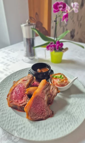 Photo d'un plat maison du restaurant L'Art de Vivre à Moosch dans le Haut-Rhin en Alsace