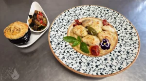 Photo d'un plat maison du restaurant L'Art de Vivre à Moosch dans le Haut-Rhin en Alsace