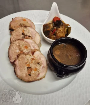 Photo d'un plat maison du restaurant L'Art de Vivre à Moosch dans le Haut-Rhin en Alsace