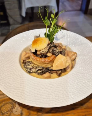 Photo d'un plat maison du restaurant L'Art de Vivre à Moosch dans le Haut-Rhin en Alsace