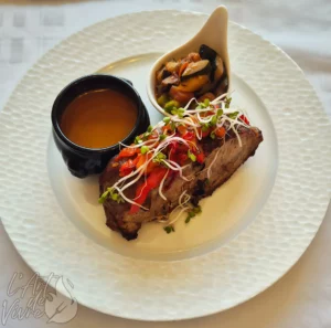 Photo d'un plat maison du restaurant L'Art de Vivre à Moosch dans le Haut-Rhin en Alsace