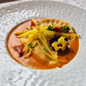 Photo d'un plat maison du restaurant L'Art de Vivre à Moosch dans le Haut-Rhin en Alsace