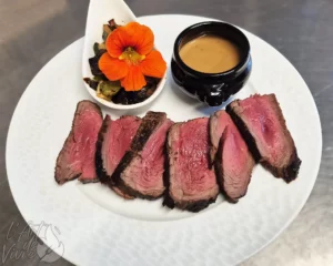 Photo d'un plat maison du restaurant L'Art de Vivre à Moosch dans le Haut-Rhin en Alsace