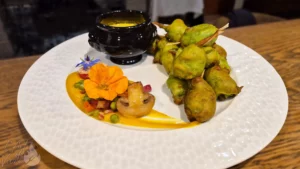 Photo d'un plat maison du restaurant L'Art de Vivre à Moosch dans le Haut-Rhin en Alsace