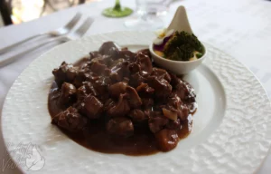 Rognons de veau du restaurant gastronomique traditionnel L'Art de Vivre à Moosch dans le Haut-Rhin en Alsace