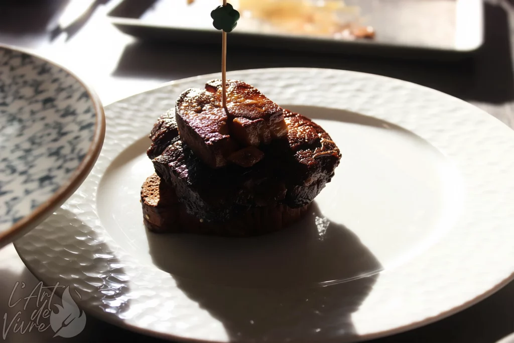 Tournedos de bœuf du restaurant gastronomique traditionnel L'Art de Vivre à Moosch dans le Haut-Rhin en Alsace